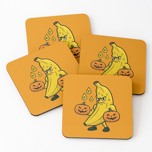Item preview, Banana Gains — Halloween Fitness Dark Humor Design designed and sold by UnpeelMeArt.