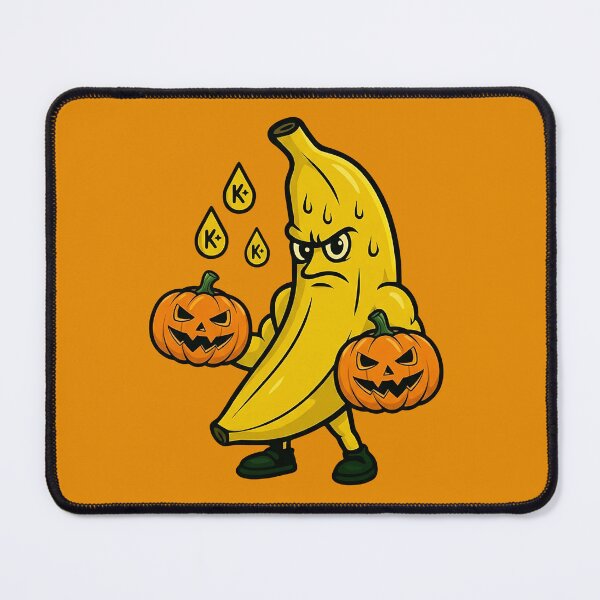 Item preview, Banana Gains — Halloween Fitness Dark Humor Design designed and sold by UnpeelMeArt.