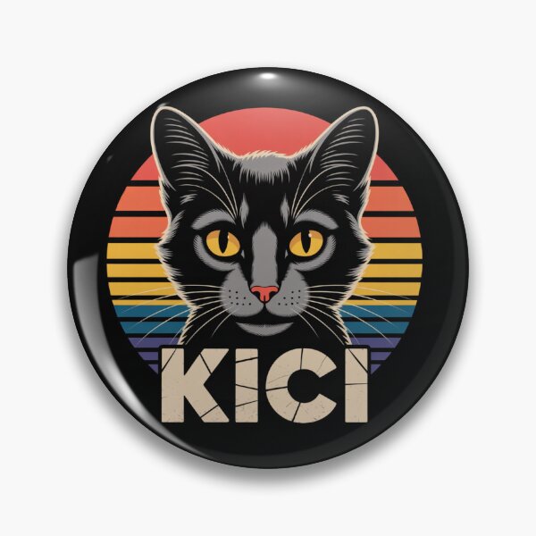 Item preview, kot logo retro  designed and sold by KiciKi.