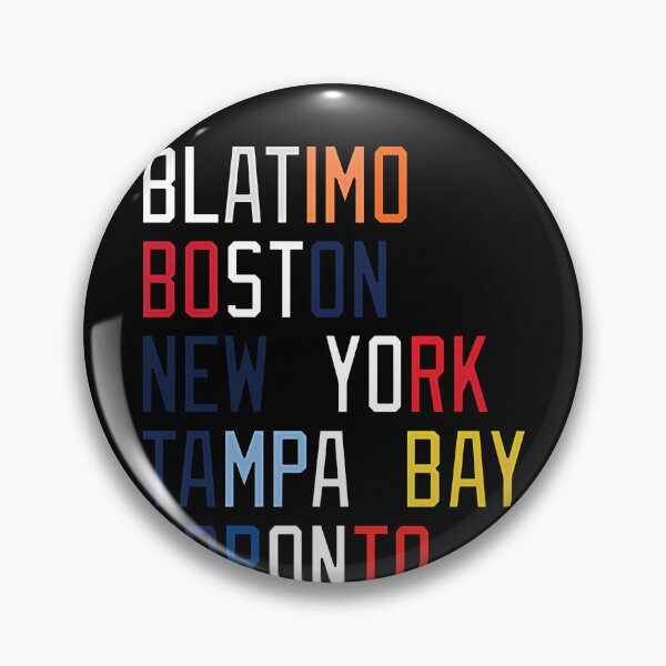 Item preview,  Al East Team Locations And Colors designed and sold by AdrienduVasseur.