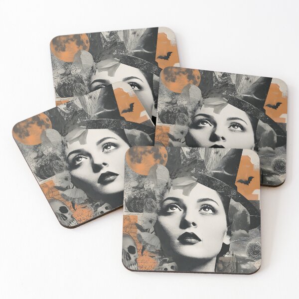 Item preview, Nostalgic Retro Halloween Collage designed and sold by bapupa.