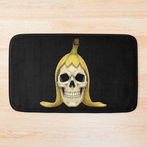 Item preview, Banana Skull — Gothic Dark Humor Fruit Design designed and sold by UnpeelMeArt.