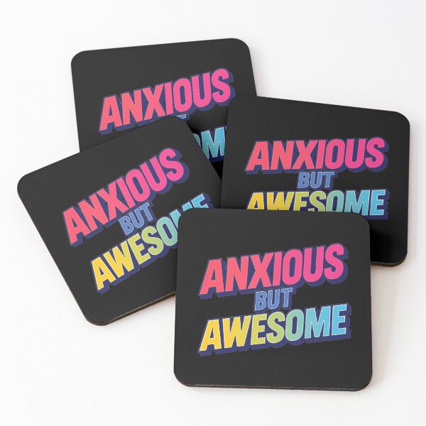 Item preview, Anxious But Awesome - Artistic Graphic designed and sold by ZenPaths.