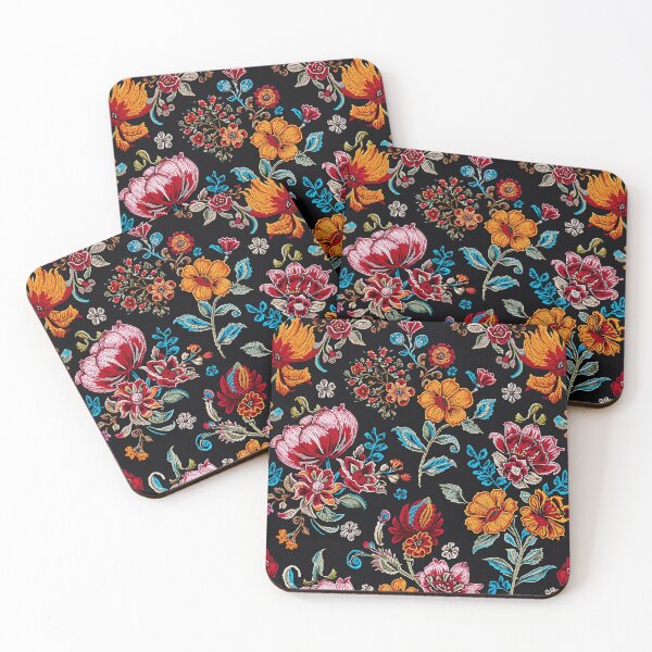 Item preview, Traditional Mexican Floral Embroidery 36 designed and sold by Tom-Johnson.
