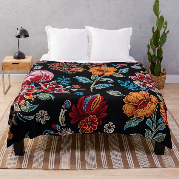 Item preview, Traditional Mexican Floral Embroidery 36 designed and sold by Tom-Johnson.
