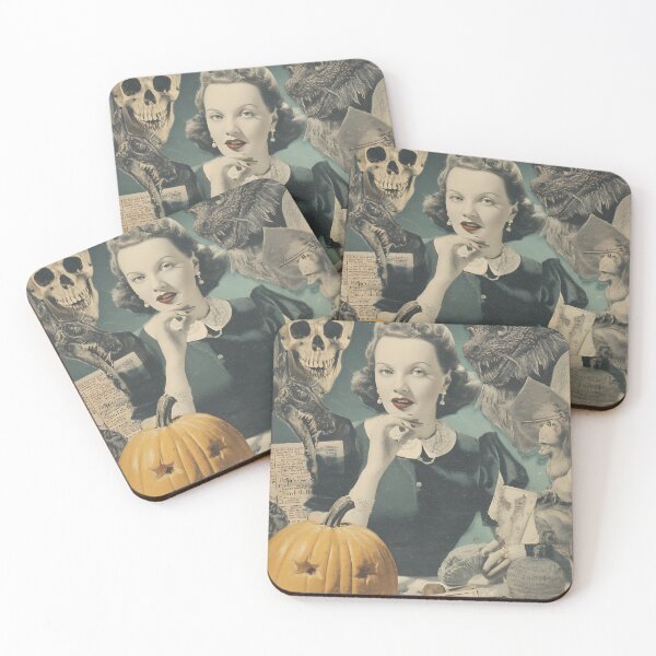 Item preview, Vintage Retro Halloween Collage designed and sold by bapupa.