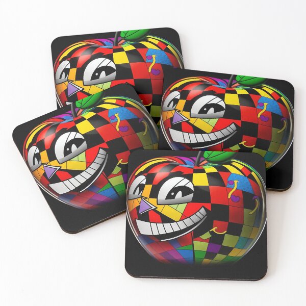 Item preview, Cheery Pop-Art Apple: Mosaic Smile designed and sold by Dominik1994.