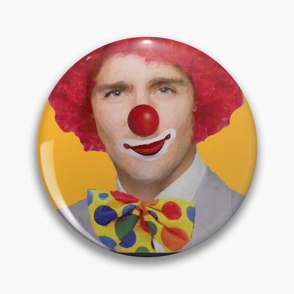 Item preview, Trudeau Must Go Justin Trudeau Clown Meme Canada Parody Libcons Canadian Yellow PM  	 designed and sold by faeoxqckpc35.