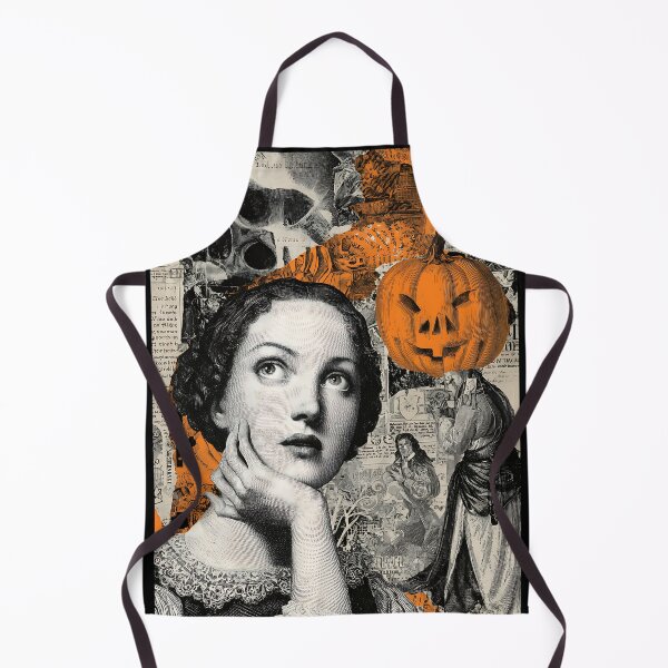 Item preview, The Nostalgic Vintage Halloween Collage designed and sold by bapupa.