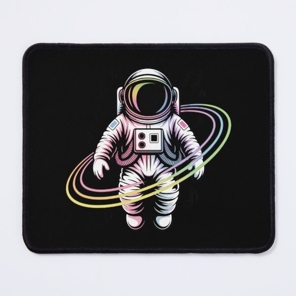 Item preview, Hip Hop Galaxy Astronaut – Neon Music Space Explorer Design designed and sold by ColorSplash123.