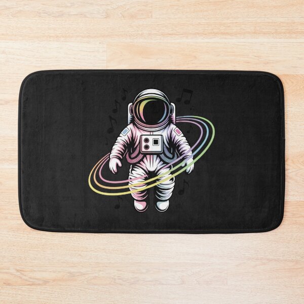 Item preview, Hip Hop Galaxy Astronaut – Neon Music Space Explorer Design designed and sold by ColorSplash123.
