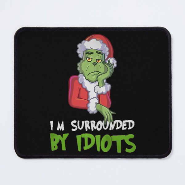 Item preview, Green Cartoon Mischief Retro Christmas designed and sold by ExcitingWright.