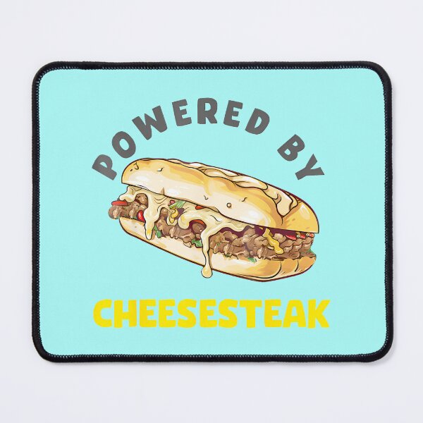 Item preview, Powered By Cheesesteak Philly Food Art By Merch, Limited Edition, Perfect Gift For You And Friends designed and sold by Michael Fischer.