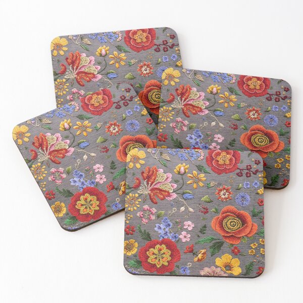 Item preview, Traditional Mexican Floral Embroidery 39 designed and sold by Tom-Johnson.