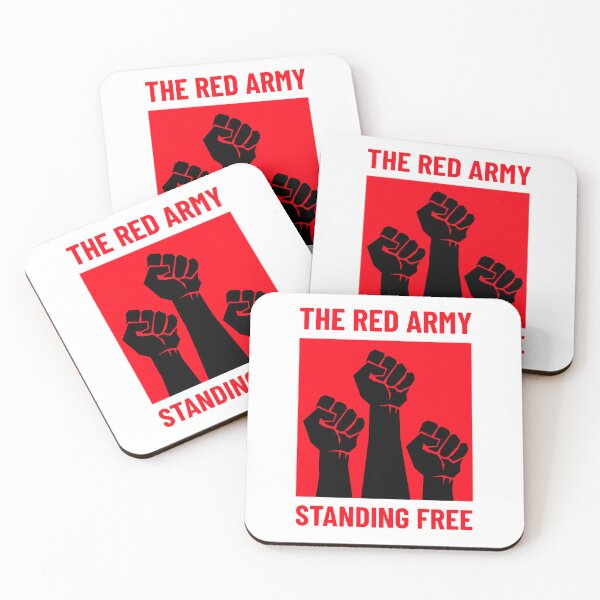 Item preview, The Red Army Standing Free (Aberdeen Fans) designed and sold by AberDons.