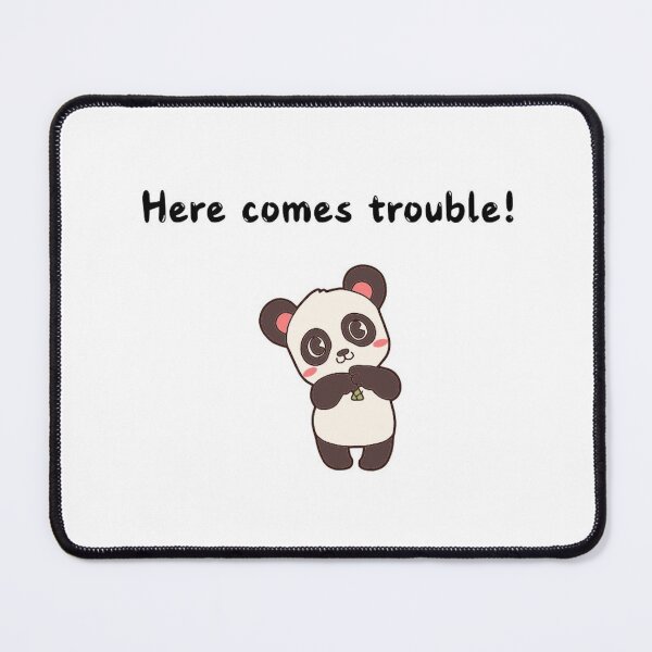 Item preview, Here comes trouble! LOGO designed and sold by AllansArts.