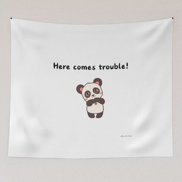 Item preview, Here comes trouble! LOGO designed and sold by AllansArts.