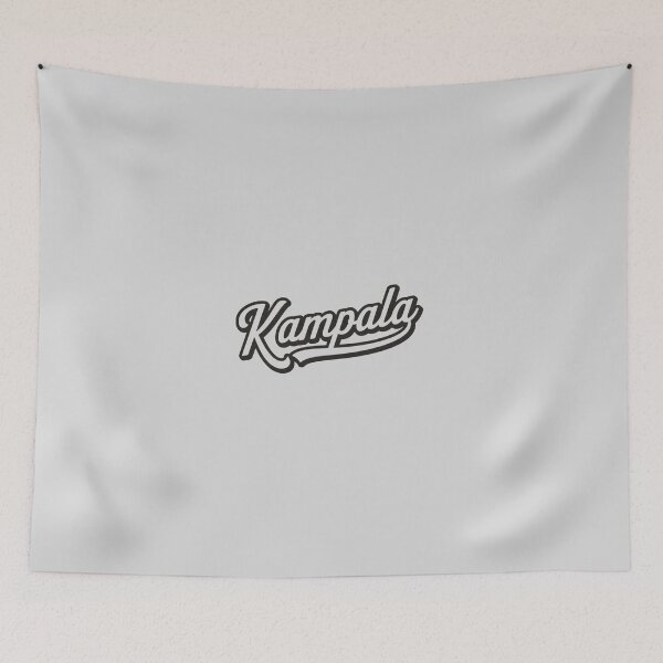 Item preview, Kampala Uganda - Minimal Typography City Art designed and sold by HEL-GSHOP.
