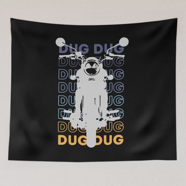 Item preview, Dug Dug Motorcycling Premium designed and sold by IronClaw-POD.