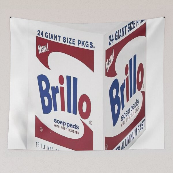 Aperçu de l'œuvre Disques de savon Brillo par Andy Warhol créée et vendue par Lipola.