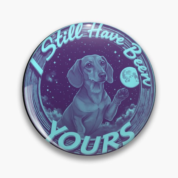 Item preview, Dachshund Under Moonlight With Loving Quote designed and sold by e-camelleone.