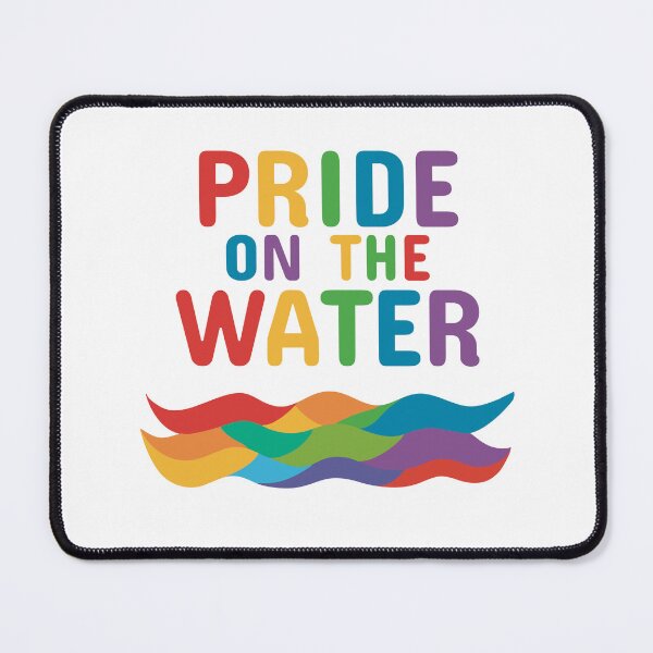 Item preview, Pride on the water designed and sold by Rainbow Flame.