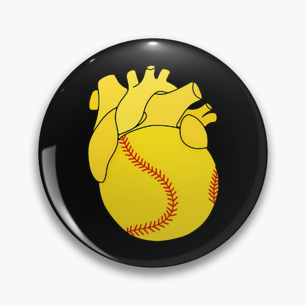 Item preview,  Softball Heart designed and sold by VincentJean1.