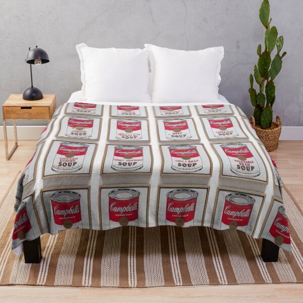 Artikelvorschau, Campbells Suppendosen von Andy Warhol entworfen und verkauft von Lipola.