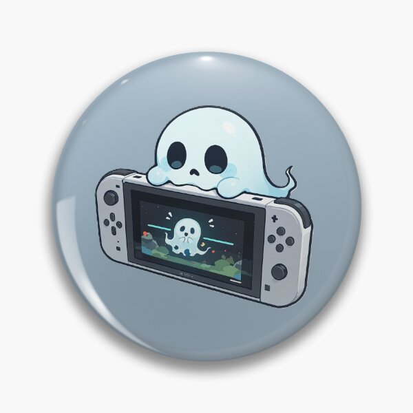 Item preview, Cute Gaming Ghost designed and sold by Mix-Haven.