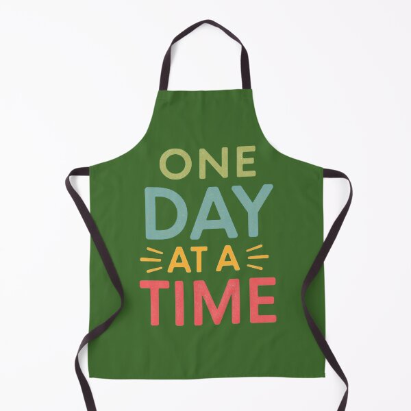 Item preview, "One Day At A Time" Positive Quote designed and sold by ZenPaths.