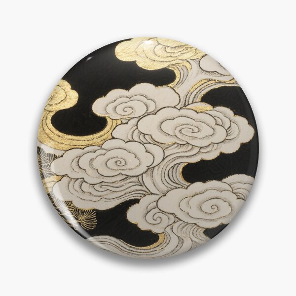 Item preview, Golden Pine and Auspicious Cloud Tapestry designed and sold by zzz888.