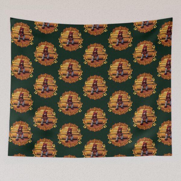 Item preview, My Happy Place abstract art - Simple Dragonfly and Cornflower Pattern designed and sold by JaredPriestner.