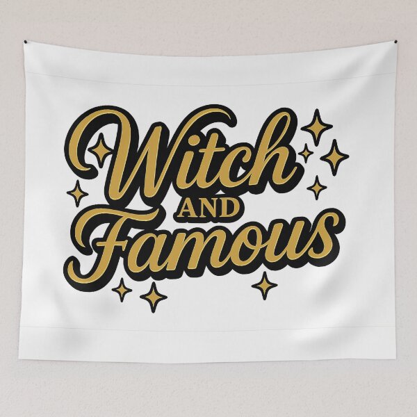Item preview, Enchanting Witch and Famous Design designed and sold by Trendy Sticker & Merch Collection - Express Yourself.