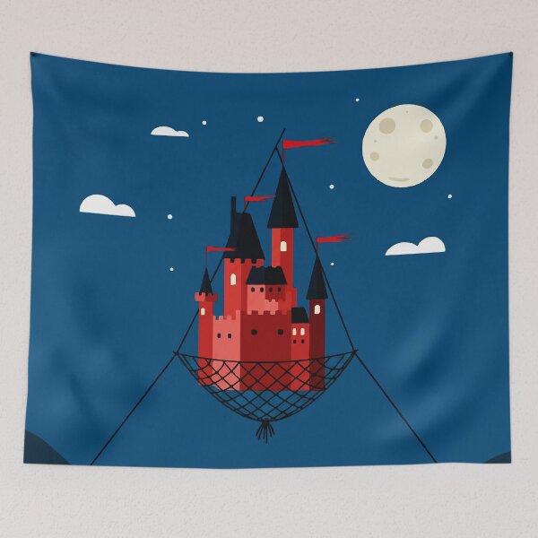 Item preview, A castle between heaven and earth designed and sold by Design4uStudio.