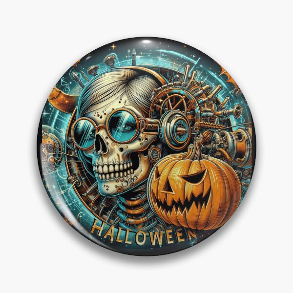 Artikelvorschau, Steampunk Halloween Gothic Kybernetik Phantom entworfen und verkauft von Voodoo Store Paranormal Collections.