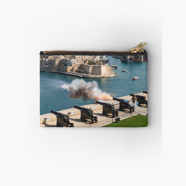 Item preview, Malta Saluting Battery Cannon Fire Valletta Mediterranean Island designed and sold by eclecTEEq.