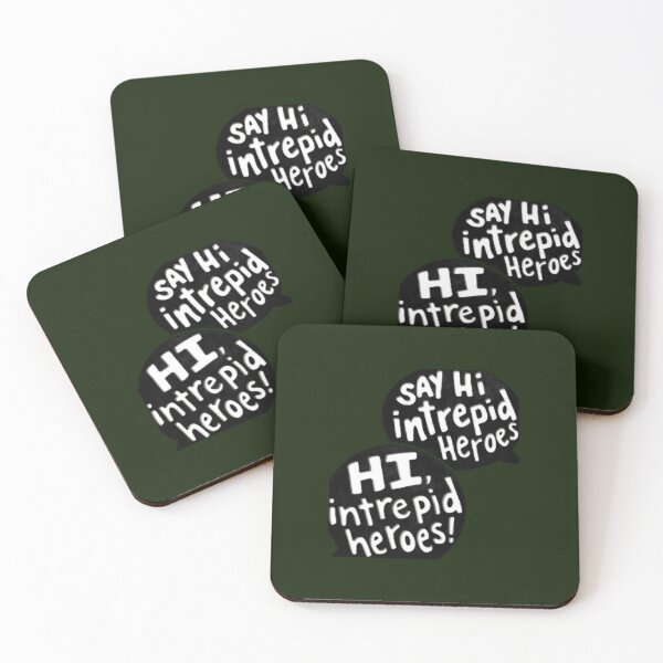 Item preview, Say Hi Intrepid Heroes! I_m sitting here with beans on my shirt - Gilear  designed and sold by JaredPriestner.