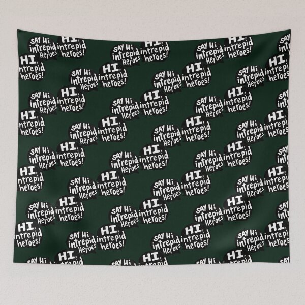 Item preview, Say Hi Intrepid Heroes! I_m sitting here with beans on my shirt - Gilear  designed and sold by JaredPriestner.