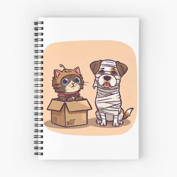 Item preview, Halloween Dog&Cat designed and sold by LoggiaDream.