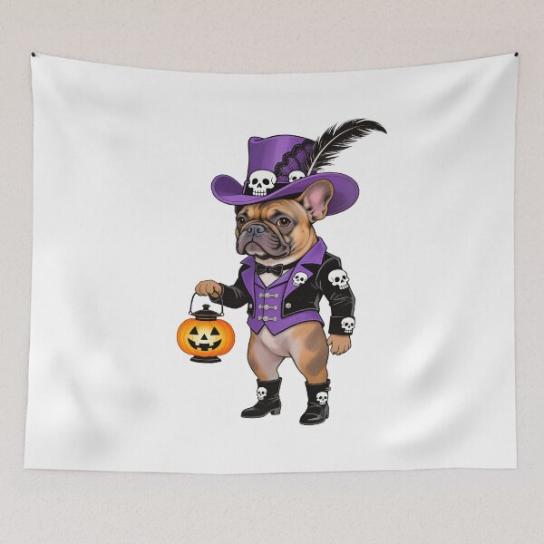 Item preview, Halloween Frenchie designed and sold by Kamoufleur.