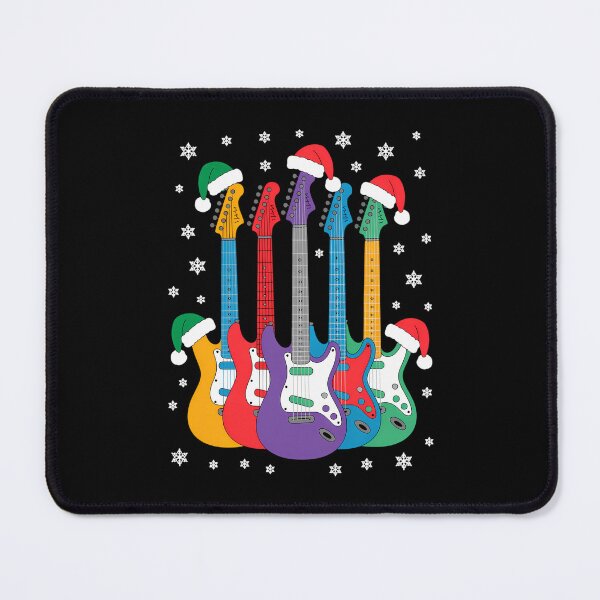 Item preview, Christmas Guitars Santa Xmas Music Rock designed and sold by tearbytea.