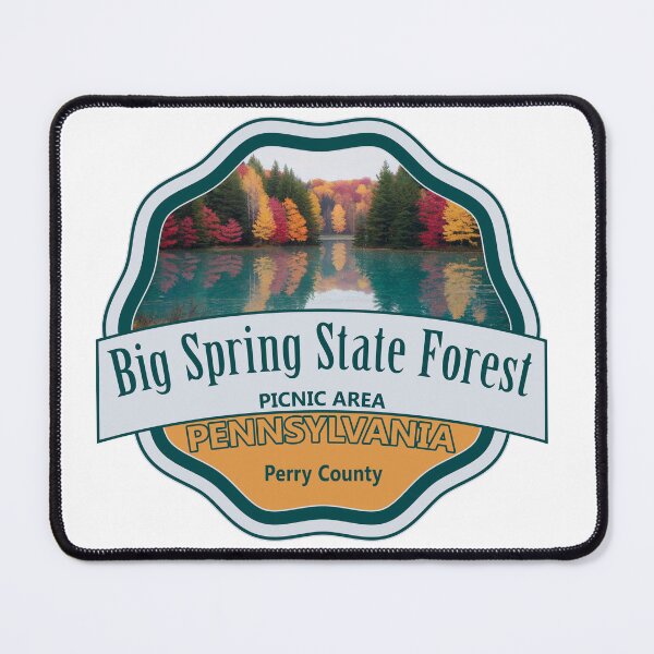 Item preview, Big Spring State Forest Picnic Area, Perry County, Pennsylvania designed and sold by Wanderful-roads.