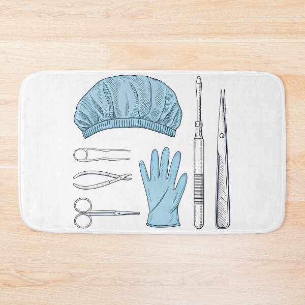 Item preview, Minimalist Surgical Tech Instruments | Line Art Medical Design designed and sold by VividOrganica.