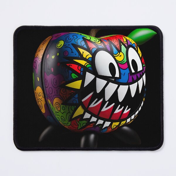 Item preview, Psychedelic Apple Monster: Urban Vinyl Mayhem designed and sold by Dominik1994.
