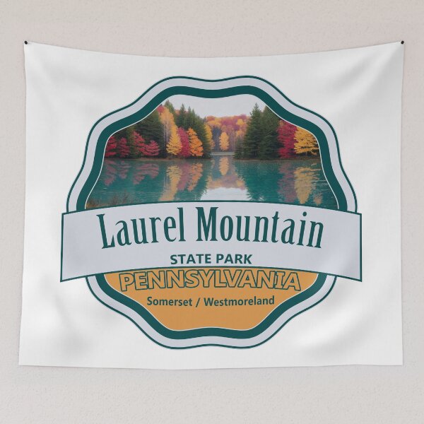 Item preview, Laurel Mountain State Park, Somerset and Westmoreland Counties, Pennsylvania designed and sold by Wanderful-roads.