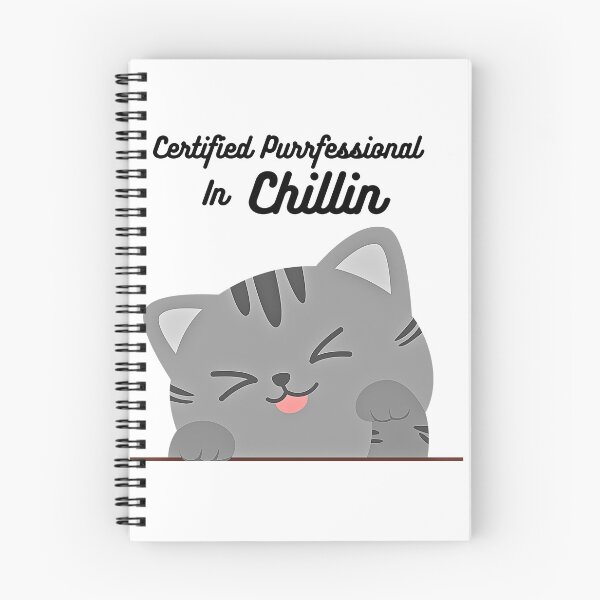 Item preview, Certified Purrfessional in Chillin – Funny Chill Cat T-Shirt, Swag Cat Graphic Tee, Relaxed Cat Doodle Design, Humor Pet Shirt designed and sold by YasirHamidDesigns .