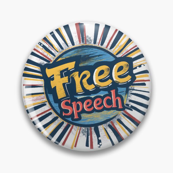 Artikelvorschau, Free Speech - Meinungsfreiheit entworfen und verkauft von Jackflash2023.