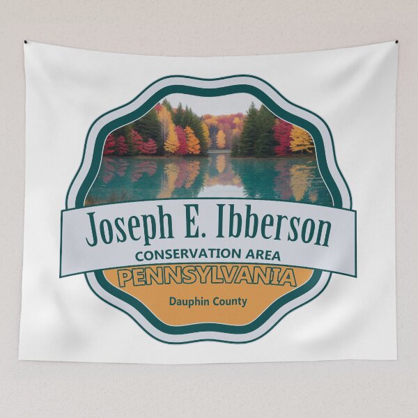 Item preview, Joseph E. Ibberson Conservation Area, Dauphin County, Pennsylvania designed and sold by Wanderful-roads.