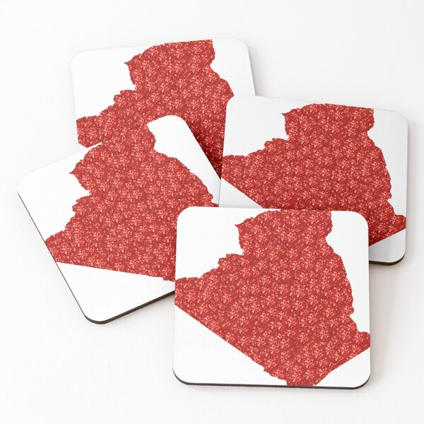 Item preview, Red Rhinestone Algeria designed and sold by TheIconSmith.
