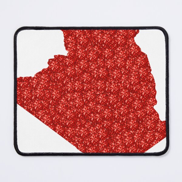 Item preview, Red Rhinestone Algeria designed and sold by TheIconSmith.